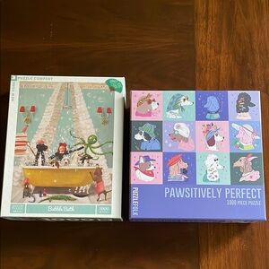 Dog Puzzle Bundle Set of 2